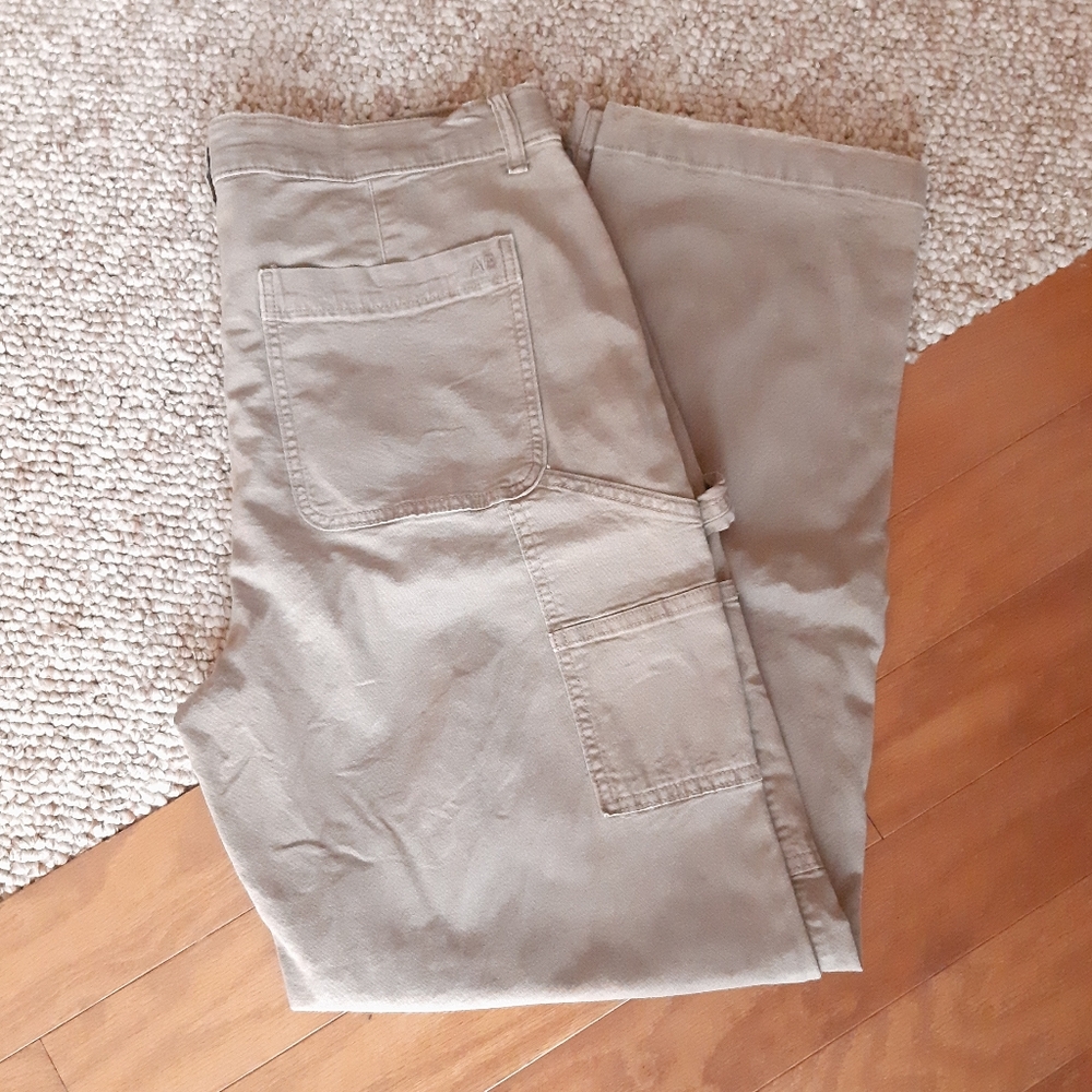 American Eagle High Rise Straight Carpenter Style Jeans size 12 - Picture 4 of 14